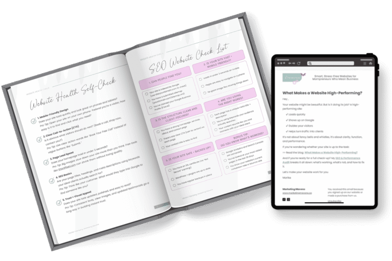 Website seo checklist graphic teaser