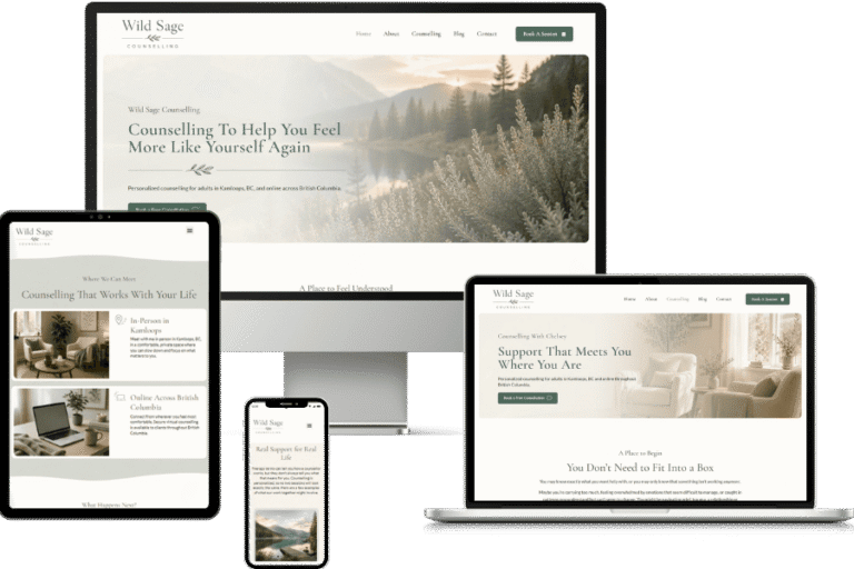 Marketing Mavens Portfolio Wild Sage Counselling